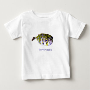 Kleiner Ozean Kreter Puffer Fisch Baby T-shirt