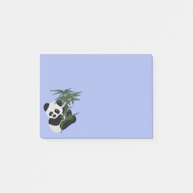 Kleiner Panda Posten-it® Anmerkungen Post-it Klebezettel (Vorderseite)