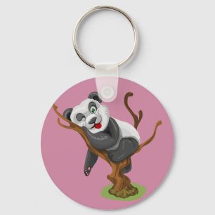 Kleiner Panda Schlüsselanhänger