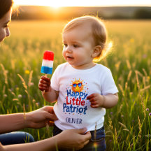 Kleiner Patriot USA Stolz Baby