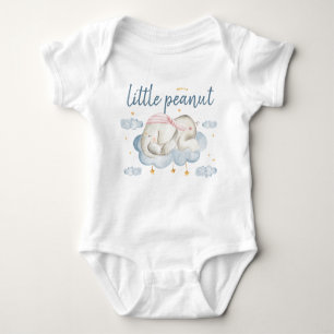 Kleiner Peanut-Schlafanzug Elephant Baby Bodysuit Baby Strampler