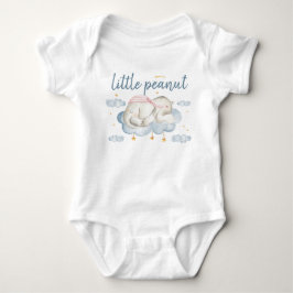 Kleiner Peanut-Schlafanzug Elephant Baby Bodysuit Strampler