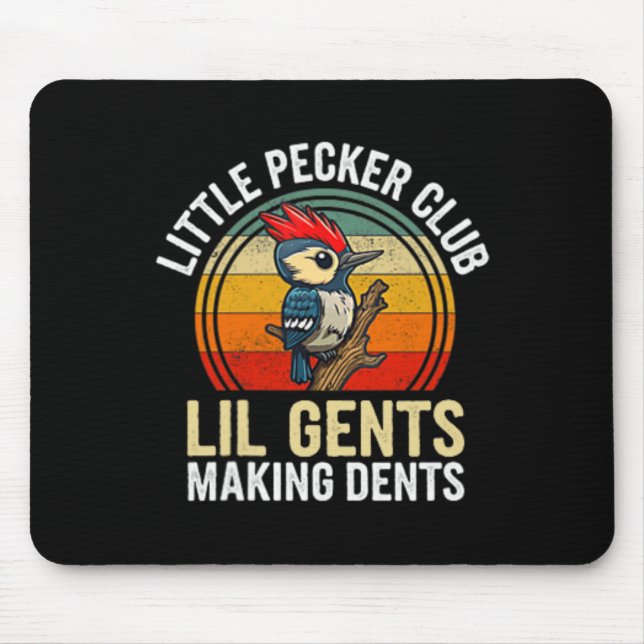 Kleiner Pecker Club Lil Gents Funny Mousepad (Vorne)
