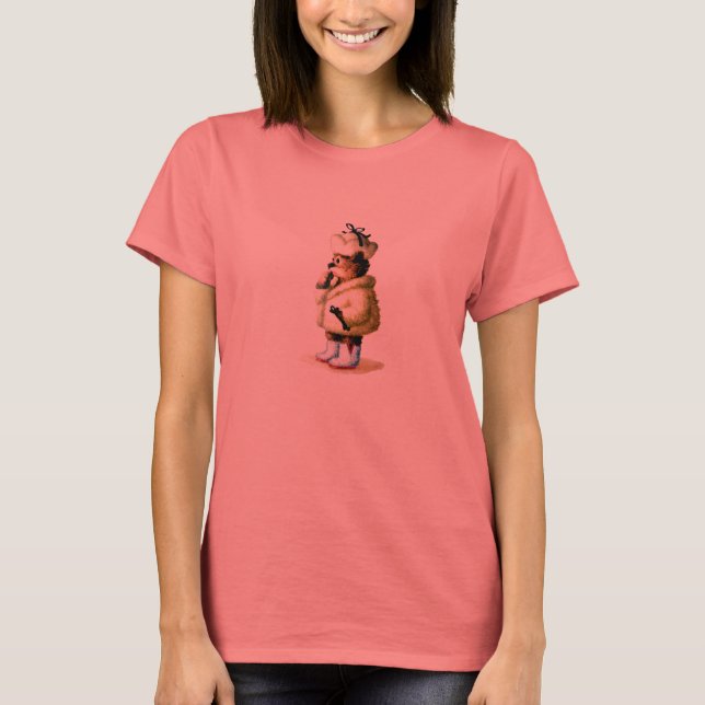 kleiner Pelzbär T-Shirt (Vorderseite)