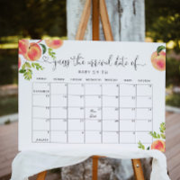 Kleiner Pfirsich schätzt die Fälligkeit Datum Kale