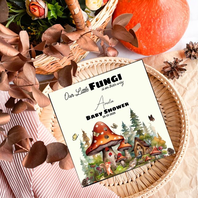 kleiner Pilzpilz-Wald Serviette (Von Creator hochgeladen)