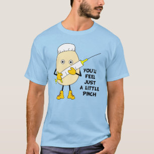 Kleiner Pinch-T - Shirt der Krankenschwester