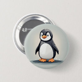 Kleiner Pinguin Button