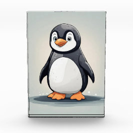 Kleiner Pinguin Fotoblock