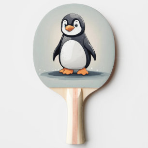 Kleiner Pinguin Tischtennis Schläger