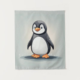 Kleiner Pinguin Wandteppich