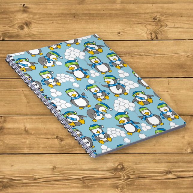 Kleiner Pinguinhintergrund Notizblock (Von Creator hochgeladen)