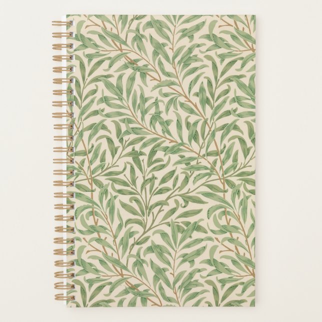 Kleiner Planer hat antike inspirierte grüne Blätte (Vorderseite)