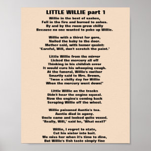 KLEINER POEM-TEIL 1 POSTER