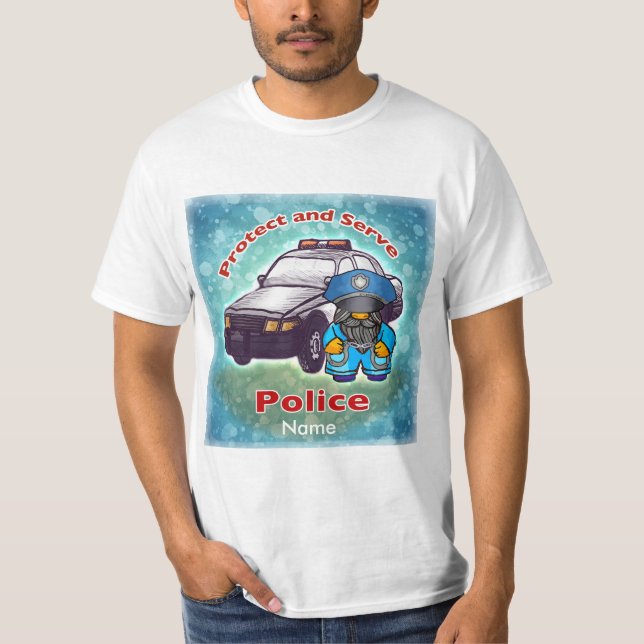 Kleiner polizeilicher Polizist T - Shirt (Vorderseite)