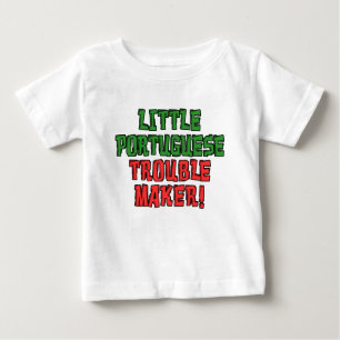 Kleiner portugiesischer Unruhestifter Baby T-shirt