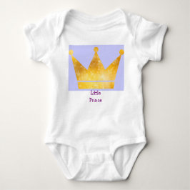 Kleiner Prinz für Niedliches Crown-Design für Baby Baby Strampler