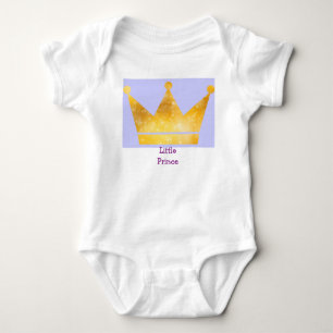 Kleiner Prinz für Niedliches Crown-Design für Baby Strampler