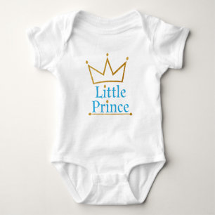 Kleiner Prinz Gold Crown Baby Strampler