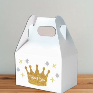 Kleiner Prinz Jungen-Baby-Party Geschenkschachtel