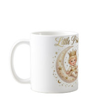 Kleiner Prinz Luxus-Babytasse | Süße Krone Baby