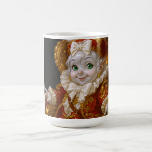 Kleiner Prinz Thron Kaffeetasse