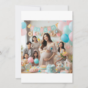 "Kleiner Prinz unterwegs: Baby Shower Celebration Einladung