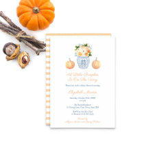 Kleiner Pumpkin auf dem Weg Autumn Baby Shower Par
