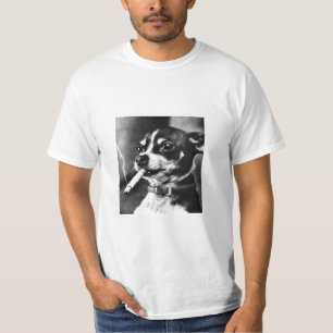 Kleiner rauchender Hund T-Shirt