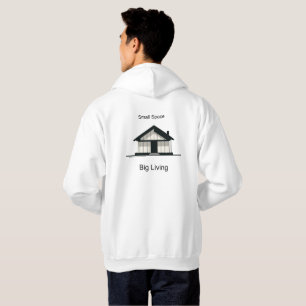 Kleiner Raum, großes Leben Moderne Tiny House Hood Hoodie