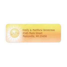 Kleiner Ray mit Sonnenschein-Baby-Dusche