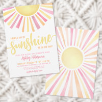 Kleiner Ray mit Sonnenschein-Boho-Babydusche