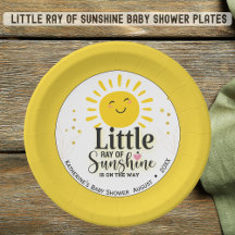 Kleiner Ray of Sunshine Glitzer Babydusche