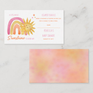 Kleiner Ray von Sonnenschein-Baby-Duschdusche Wind Begleitkarte