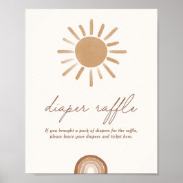 Kleiner Ray von Sonnenschein-Baby-Duschdusche Wind Poster