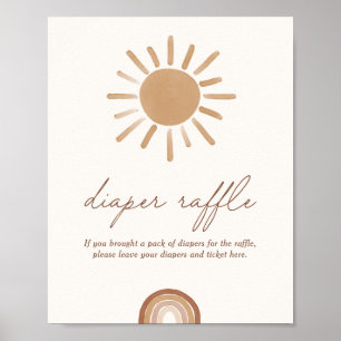 Kleiner Ray von Sonnenschein-Baby-Duschdusche Wind Poster