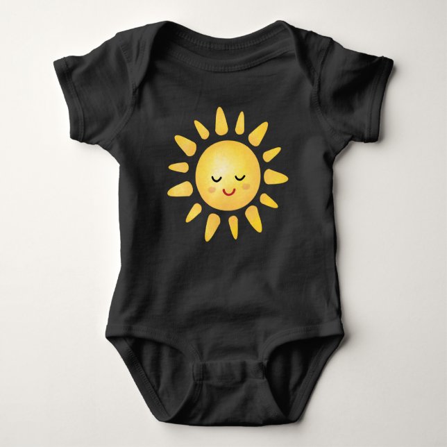Kleiner Ray von Sunshine Baby Bodysuit Strampler (Vorderseite)