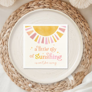 Kleiner Ray von Sunshine Baby Shower Napkins Serviette