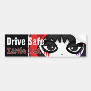 Kleiner Red Drive Safe Autoaufkleber
