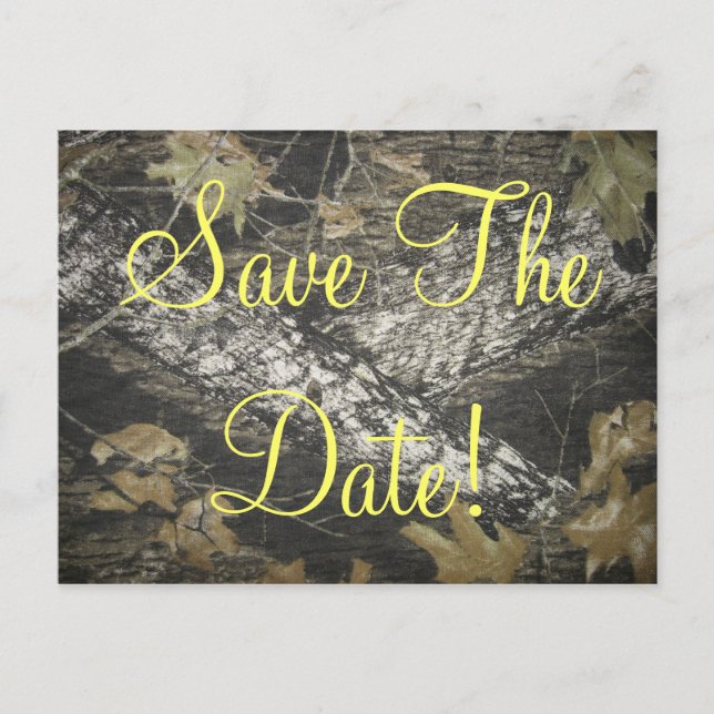 Kleiner Redneck Save the Date! Ankündigungspostkarte (Vorderseite)