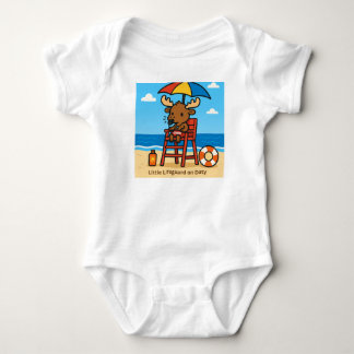 Kleiner Rettungsschwimmer auf Duty - Kids's Beach Baby Strampler