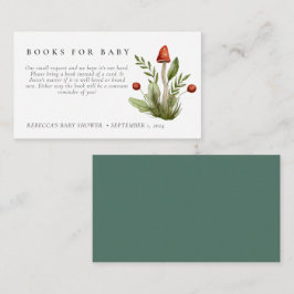 Kleiner roter Pilzspinner Windelspinner Begleitkarte