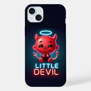 Kleiner roter Teufel Halloween iPhone 15 Plus Hülle