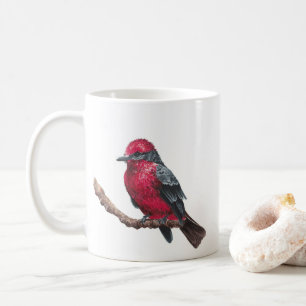 Kleiner roter Vogel Kaffeetasse
