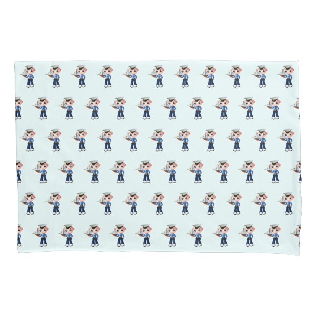 Kleiner Sailor Pillow Case Kissenbezug (Vorderseite)