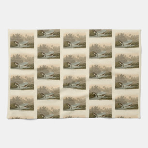 Kleiner Sandpiper von Audubons Vögeln in Amerika Geschirrtuch