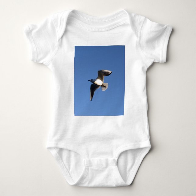 Kleiner Schädel Baby Strampler (Vorderseite)
