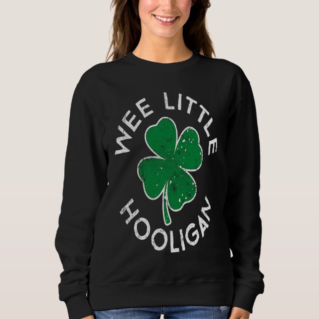 Kleiner Schelm Lucky C St Patrick's Day Distr Sweatshirt (Vorderseite)