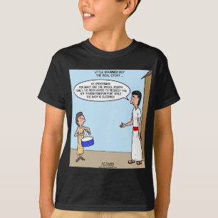 Kleiner Schlagzeuger-Junge T-Shirt