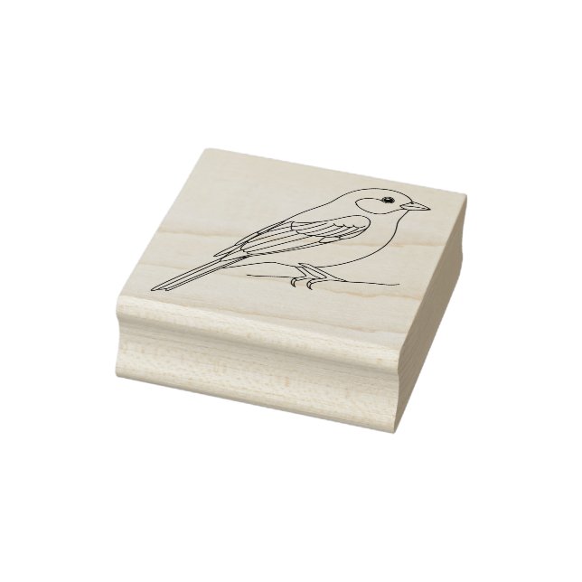 Kleiner Song Bird Gummistempel (Stempel)